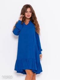 Синий - Платье мини ISSA Plus