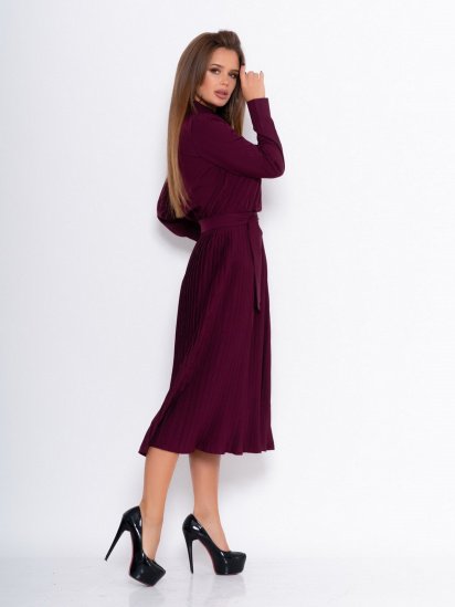 Платья ISSA Plus модель 11069_purple — фото - INTERTOP