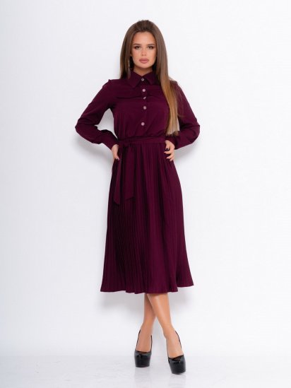 Платья ISSA Plus модель 11069_purple — фото - INTERTOP