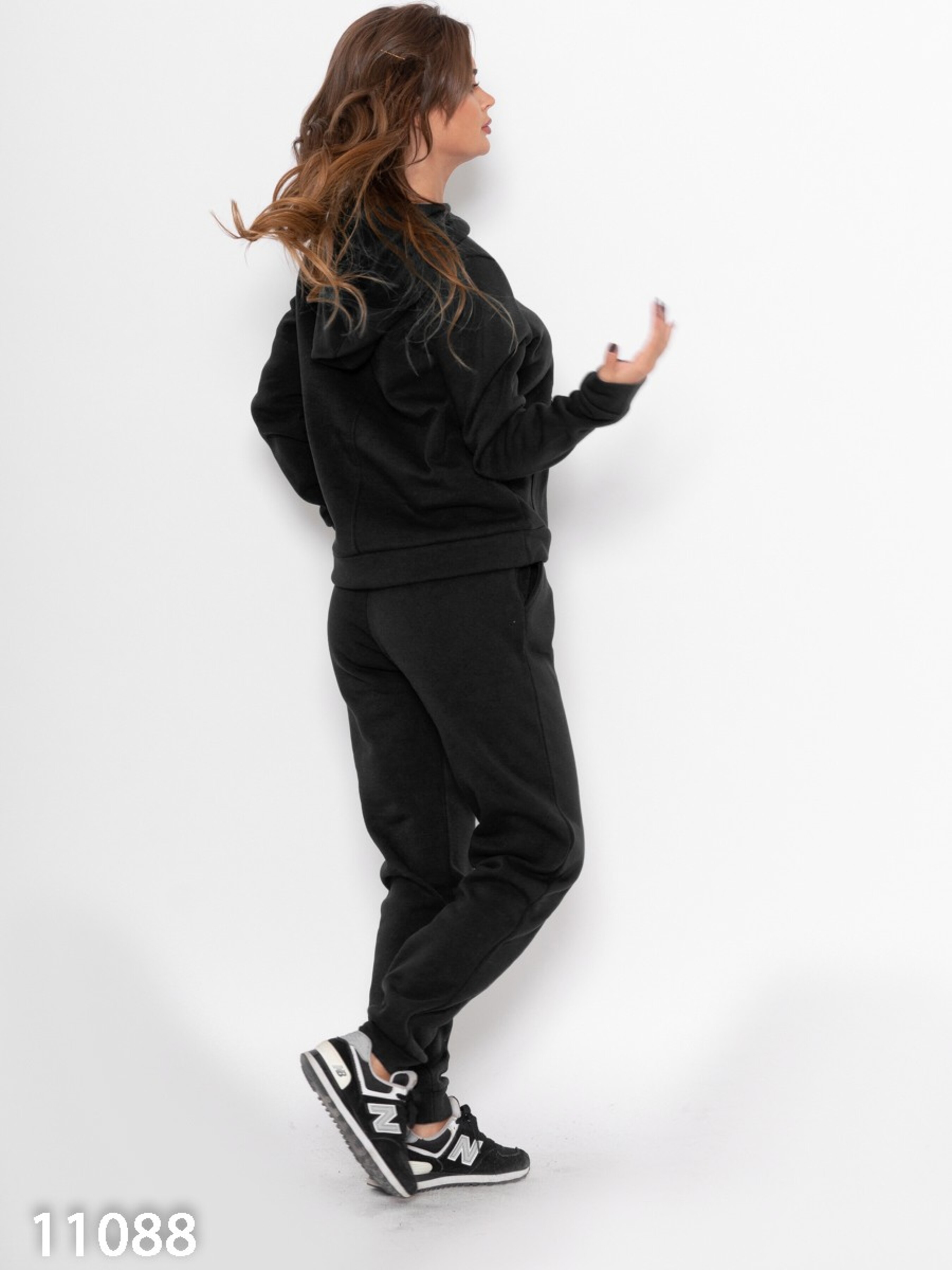 

ISSA Plus Спортивный костюм (11088B_black) Женское, цвет - Чёрный, материал - Флис