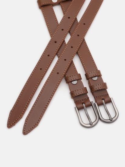 Ремінь Borsa Leather модель 110gen1new2light-brown — фото - INTERTOP