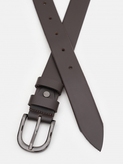 Ремень Borsa Leather модель 110v1genw27-brown — фото - INTERTOP