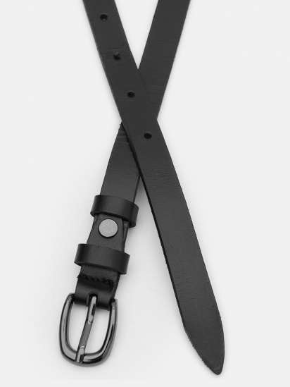 Ремень Borsa Leather модель 110v1genw30-black — фото - INTERTOP