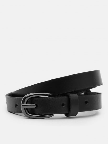 Ремінь Borsa Leather модель 110v1genw30-black — фото - INTERTOP