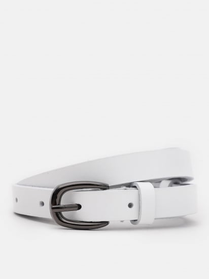 Ремінь Borsa Leather модель 110v1genw32-white — фото - INTERTOP