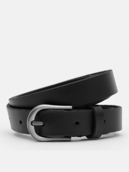 Ремінь Borsa Leather модель 110v1genw37-black — фото - INTERTOP