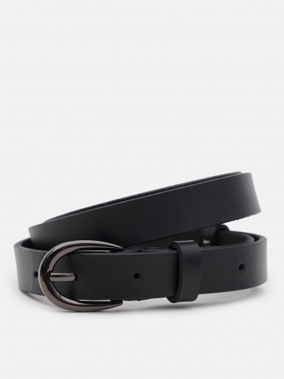 Ремень Borsa Leather модель 110v1genw38-black — фото - INTERTOP