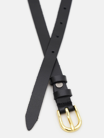 Ремінь Borsa Leather модель 110v1genw43-black — фото - INTERTOP
