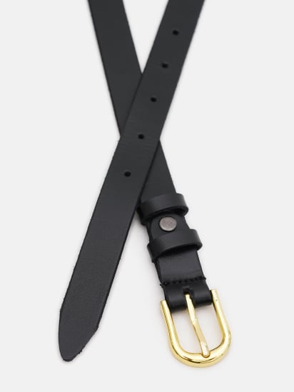 Ремінь Borsa Leather модель 110v1genw48-black — фото - INTERTOP