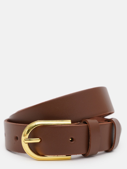 Ремінь Borsa Leather модель 110v1genw51light-brown — фото - INTERTOP