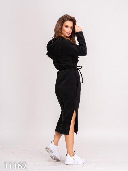 Сукня максі ISSA Plus модель 11162_black — фото 3 - INTERTOP