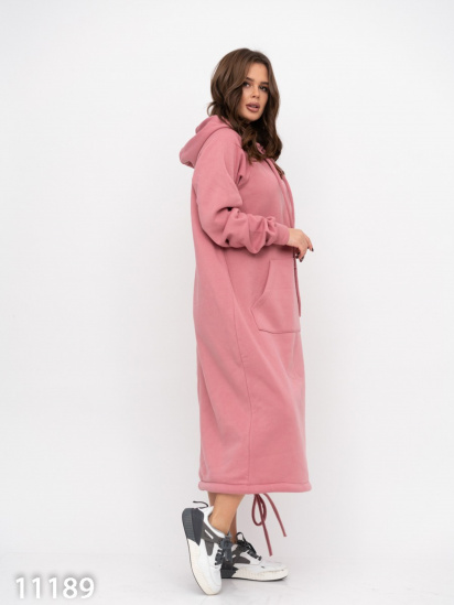 Сукня максі ISSA Plus модель 11189_pink — фото - INTERTOP