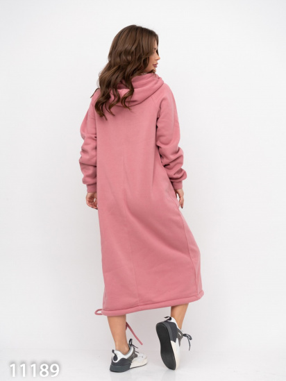 Платье макси ISSA Plus модель 11189_pink — фото 3 - INTERTOP