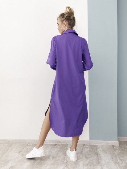 Платья ISSA Plus модель 11429_lilac — фото 3 - INTERTOP