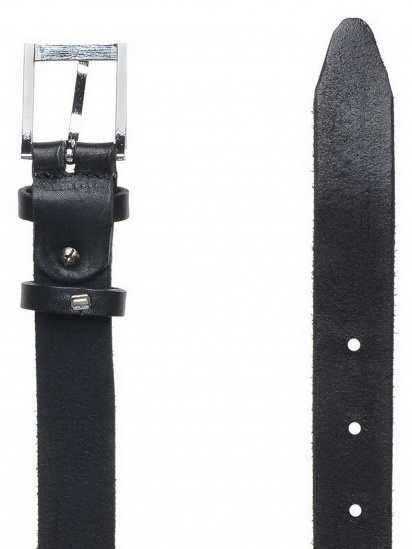 Ремень Borsa Leather модель 115r1mkn1-black — фото 3 - INTERTOP