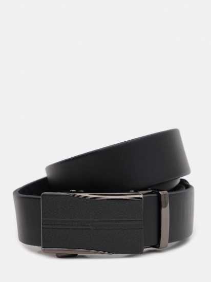Ремінь Borsa Leather модель 115v1genav22-black — фото - INTERTOP
