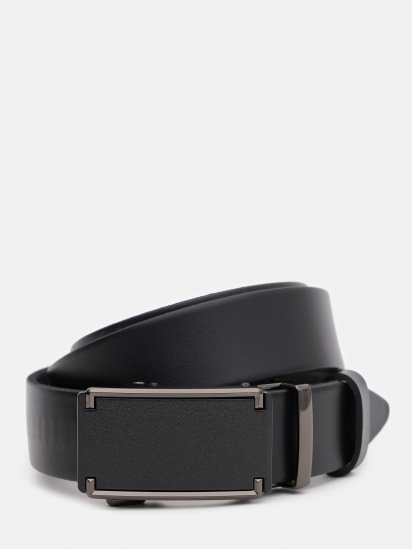 Ремень Borsa Leather модель 115v1genav29-black — фото - INTERTOP