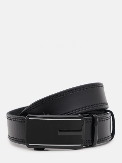 Ремінь Borsa Leather модель 115v1genav35-black — фото - INTERTOP