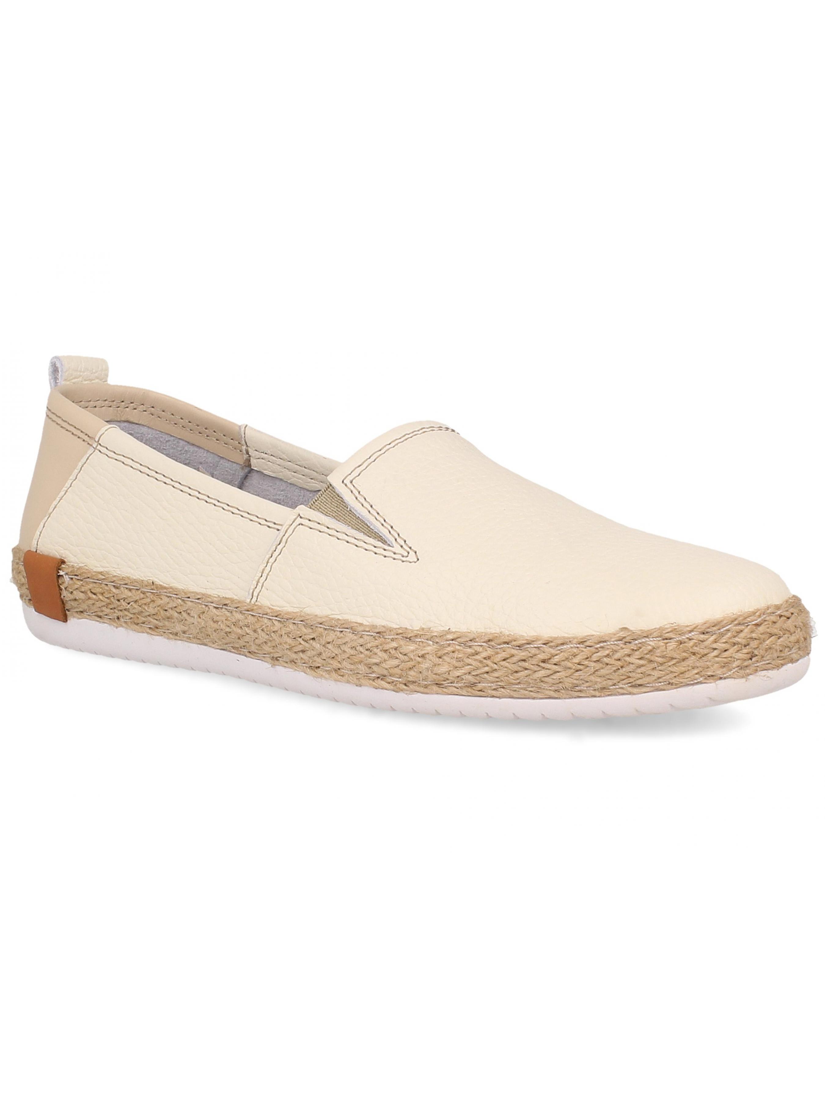 

Las Espadrillas Еспадрильї (120-1-181) Жіноче, колір - Бежевий, матеріал - Шкіра
