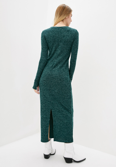 Платье макси ISSA Plus модель 12105-A_green — фото 5 - INTERTOP