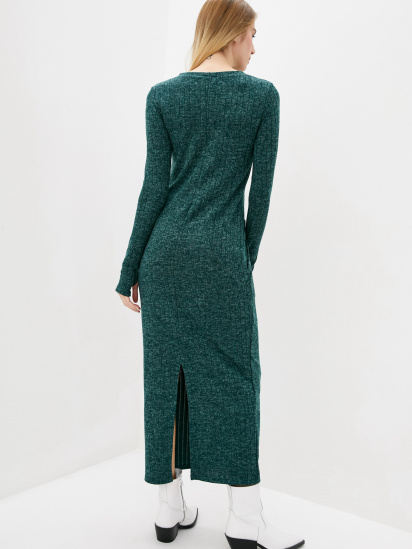 Платье макси ISSA Plus модель 12105-A_green — фото 6 - INTERTOP