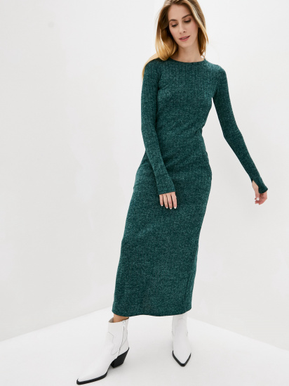 Платье макси ISSA Plus модель 12105-A_green — фото - INTERTOP
