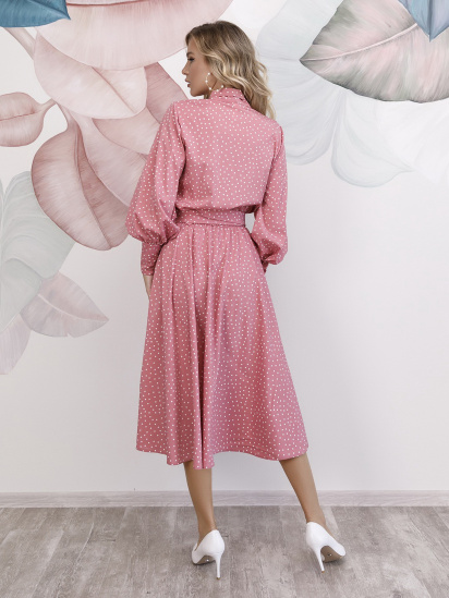 Платья ISSA Plus модель 12166_pink — фото 5 - INTERTOP