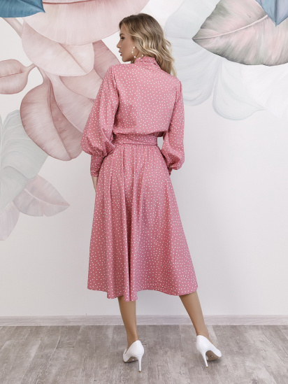 Платья ISSA Plus модель 12166_pink — фото 6 - INTERTOP