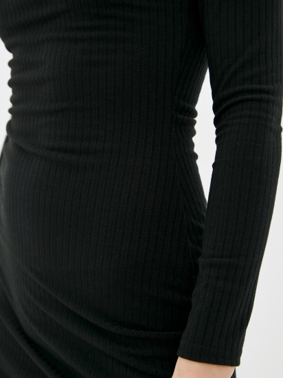 Сукня максі ISSA Plus модель 12173_black — фото 4 - INTERTOP