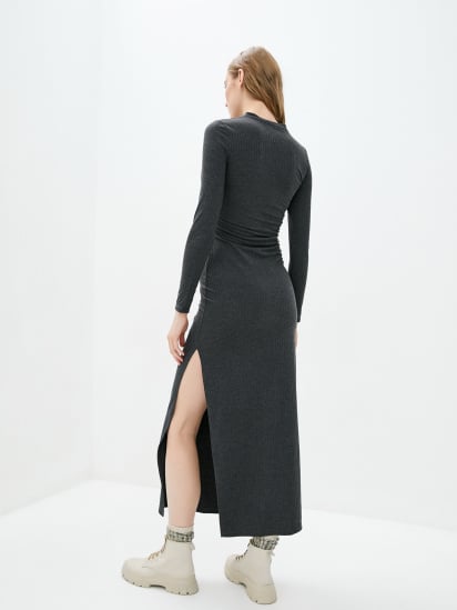 Сукня максі ISSA Plus модель 12173_gray — фото 3 - INTERTOP