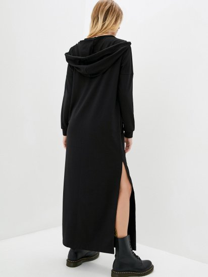 Платье макси ISSA Plus модель 12219_black — фото 4 - INTERTOP