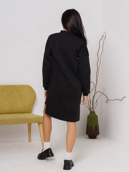 Сукня міні ISSA Plus модель 12221_black — фото 3 - INTERTOP