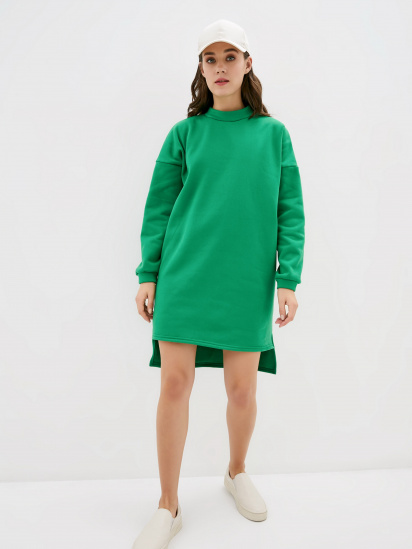 Платье мини ISSA Plus модель 12221_green — фото - INTERTOP
