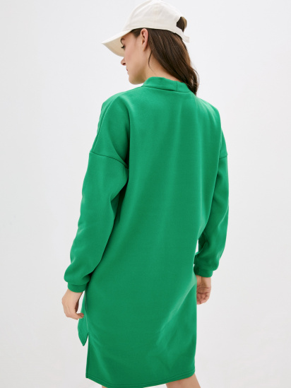 Платье мини ISSA Plus модель 12221_green — фото 3 - INTERTOP