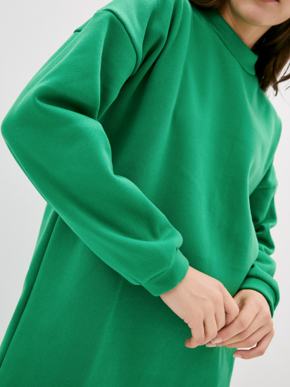 Платье мини ISSA Plus модель 12221_green — фото 4 - INTERTOP