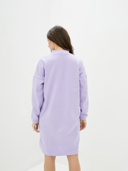 Сукня міні ISSA Plus модель 12221_lilac — фото 6 - INTERTOP