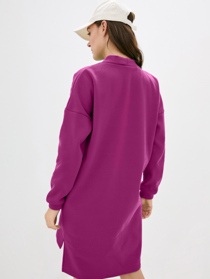 Сукня міні ISSA Plus модель 12221_raspberry — фото 3 - INTERTOP