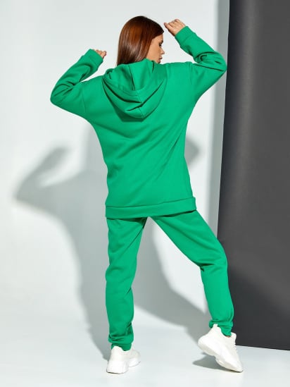 Спортивный костюм ISSA Plus модель 12236B_green — фото 3 - INTERTOP