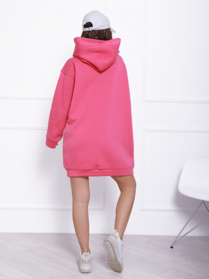 Платье мини ISSA Plus модель 12281_raspberry — фото 3 - INTERTOP