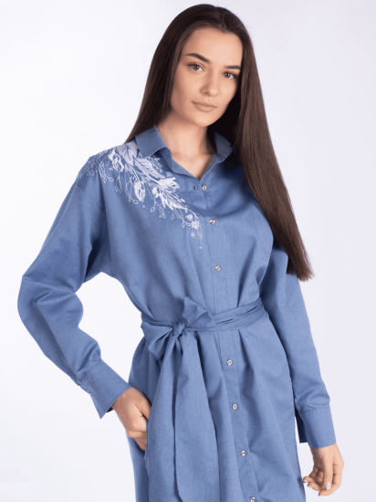 Платье мини Едельвіка модель 123-22/00 — фото 3 - INTERTOP