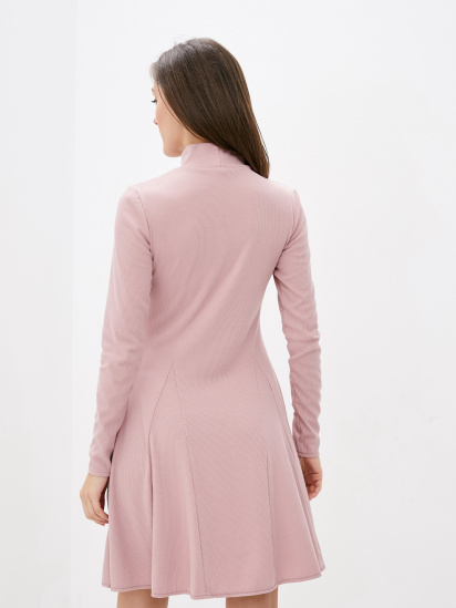 Платье мини ISSA Plus модель 12324_pink — фото 3 - INTERTOP