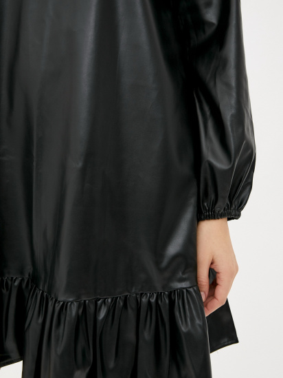 Платье мини ISSA Plus модель 12372_black — фото 4 - INTERTOP