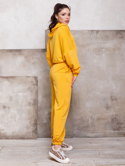 Спортивный костюм ISSA Plus модель 12449_yellow — фото - INTERTOP