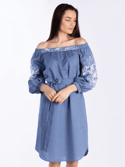 Платье мини Едельвіка модель 125-22-00 — фото 3 - INTERTOP
