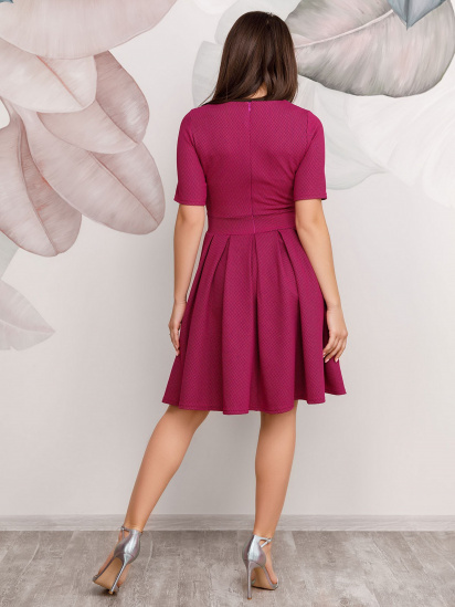 Сукні ISSA Plus модель 12505_raspberry — фото 3 - INTERTOP