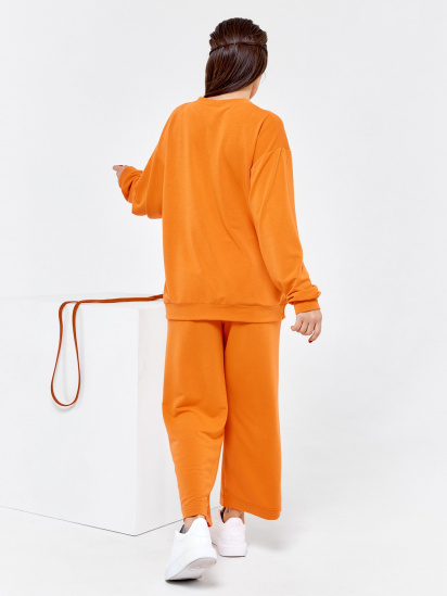 Спортивный костюм ISSA Plus модель 12544_orange — фото 3 - INTERTOP