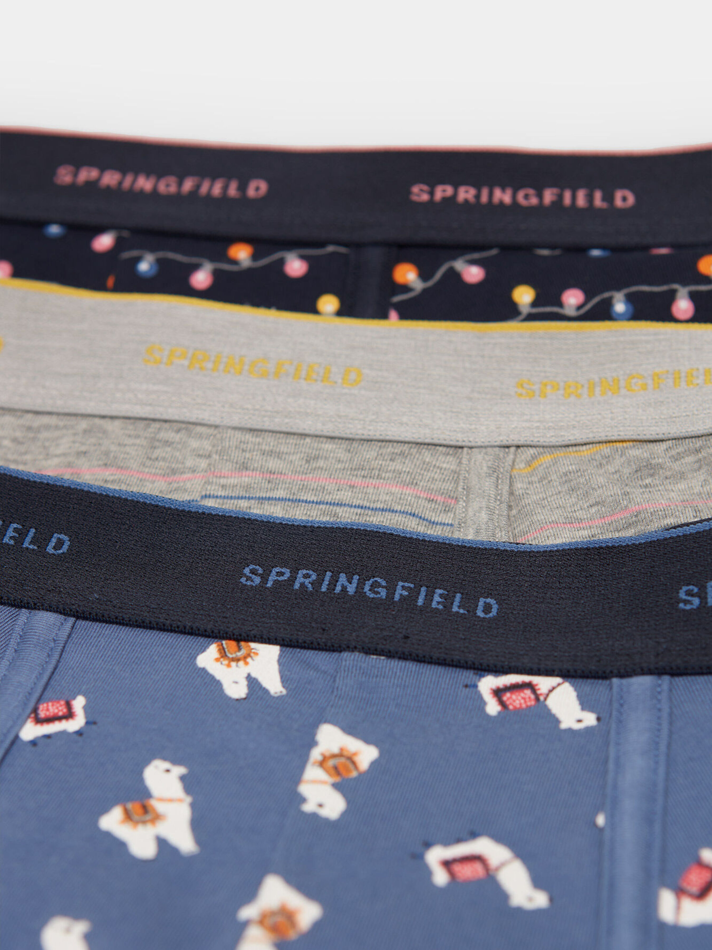 

Springfield Набір трусів (1255828) Чоловіче, колір - Синій