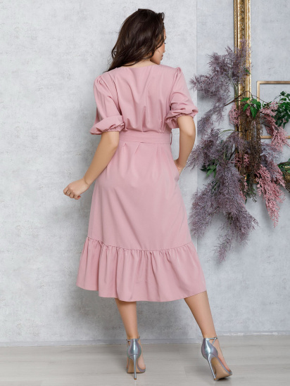 Сукні ISSA Plus модель 12583_pink — фото 3 - INTERTOP
