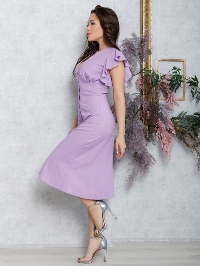 Сукні ISSA Plus модель 12591_lilac — фото - INTERTOP