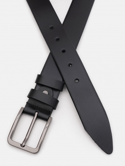 Ремень Borsa Leather модель 125v1fx68-black — фото - INTERTOP
